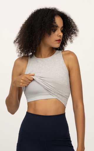 2 in 1 Built in Bra Tops. For ease and convenience, simplifying your wardrobe while ensuring comfort and support. Shop Now.