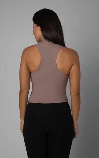 2 Pack Mock Neck Tank Top
