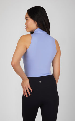 2 PK Ribbed Mock Neck Tank