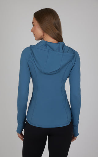 Slim Full Zip Hooded Jacket