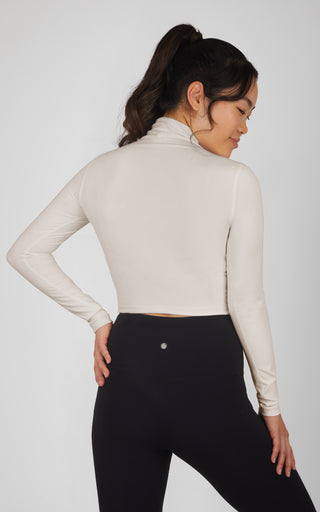 2 Pack Long Sleeve Mock Neck Tops - Our Linen Story