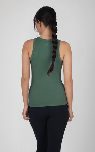 3 PK Seamless Ribbed Tricolor Tank