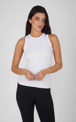 3 PK Seamless Ribbed Tricolor Tank