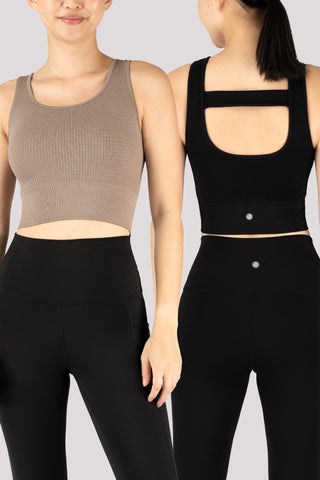 2 PK Waffle Bra
