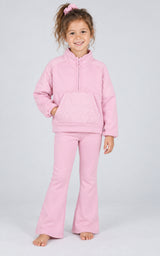 Toddler Girls Softlite Nyla Half-Zip Set - Bleached Mauve - 1