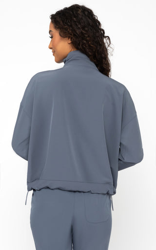 Citylite Full Zip Jacket with Front Pockets and Side Bungee Cords
