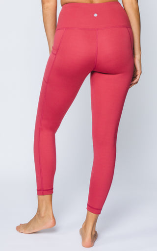Lux High Waist Side Pocket 7/8 Ankle Legging