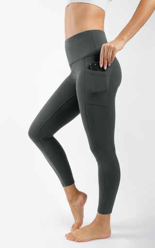 Nude Tech High Waist Side Pocket 7/8 Ankle Legging