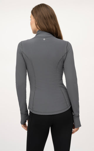 Interlink Ribbed Princess Seam Performance Jacket - 90 Degree by Reflex
