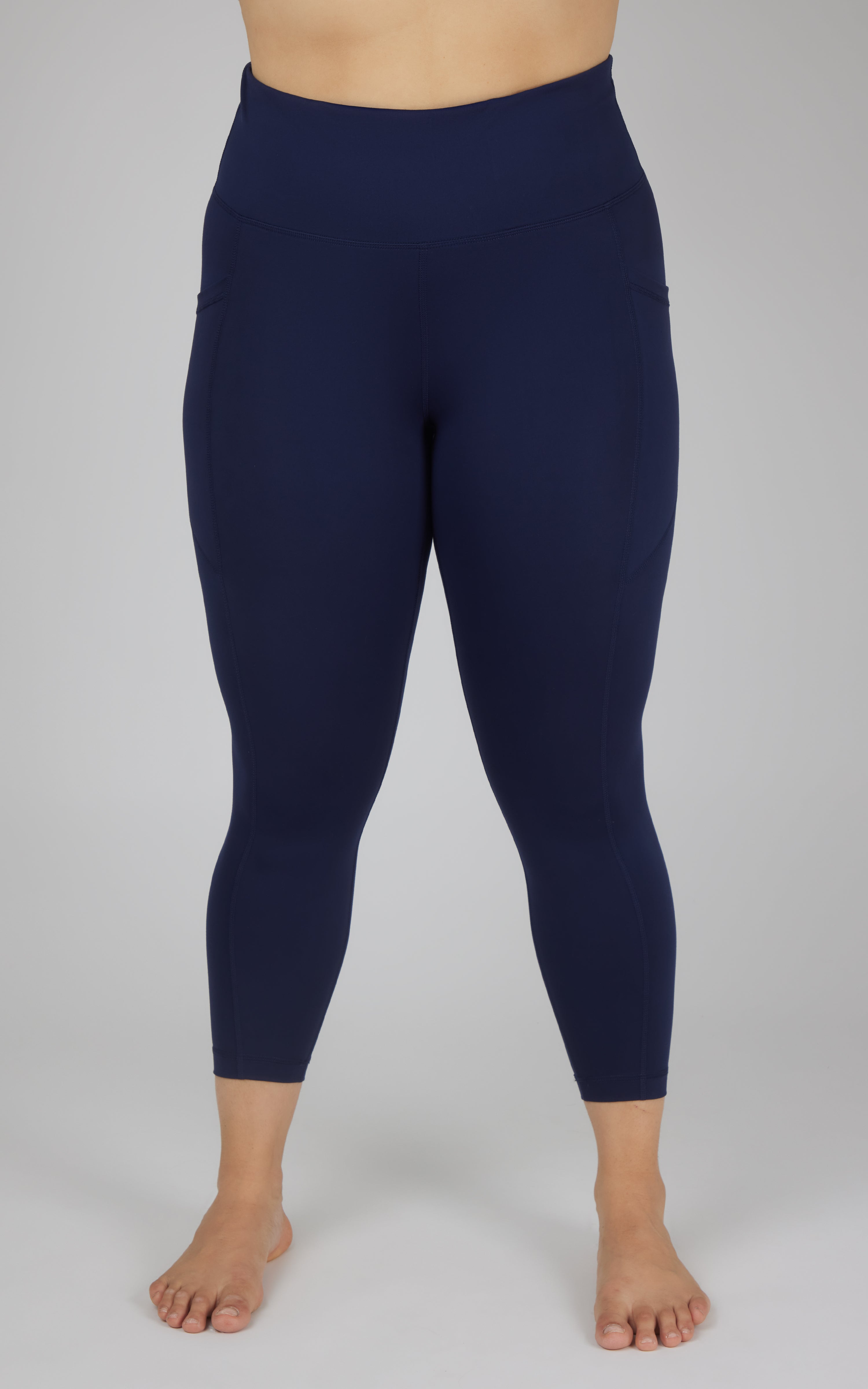 Plus Side Pocket Ankle Legging - Our Cafe Story - 90 Degree by Reflex