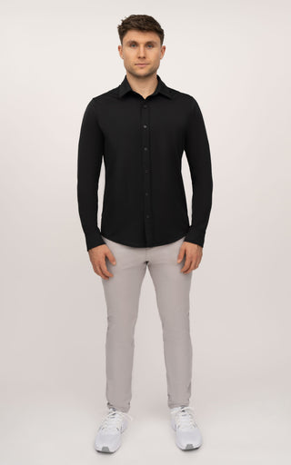 Mens Ultimate Button Down Performance Shirt - 90 Degree by Reflex