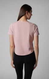 2 PK Airlite Cotton Boxy Cropped Short Sleeve Tee - 90 Degree by Reflex