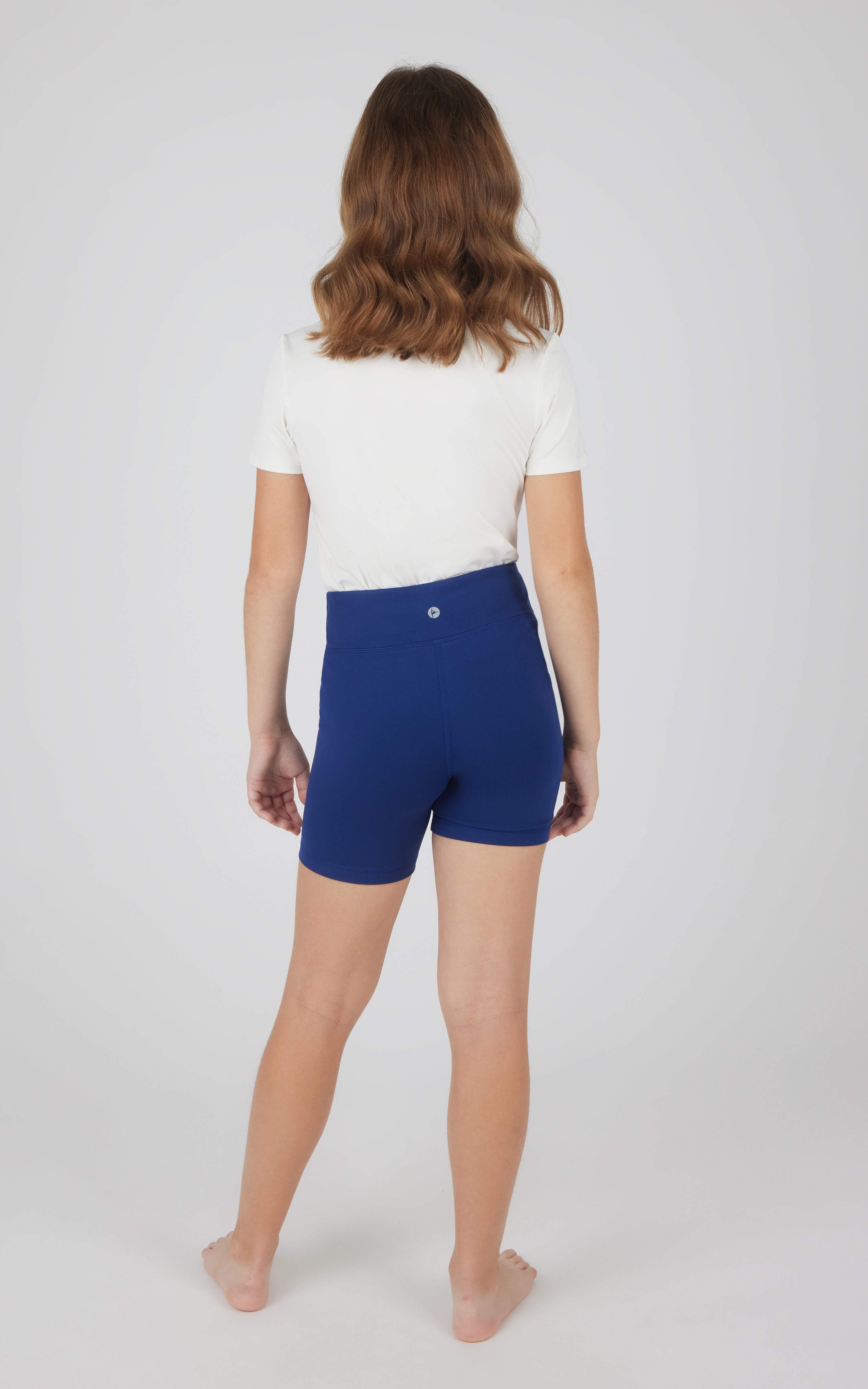 Girls 2 PK Lux Crossover Legging + 6" Bike Short