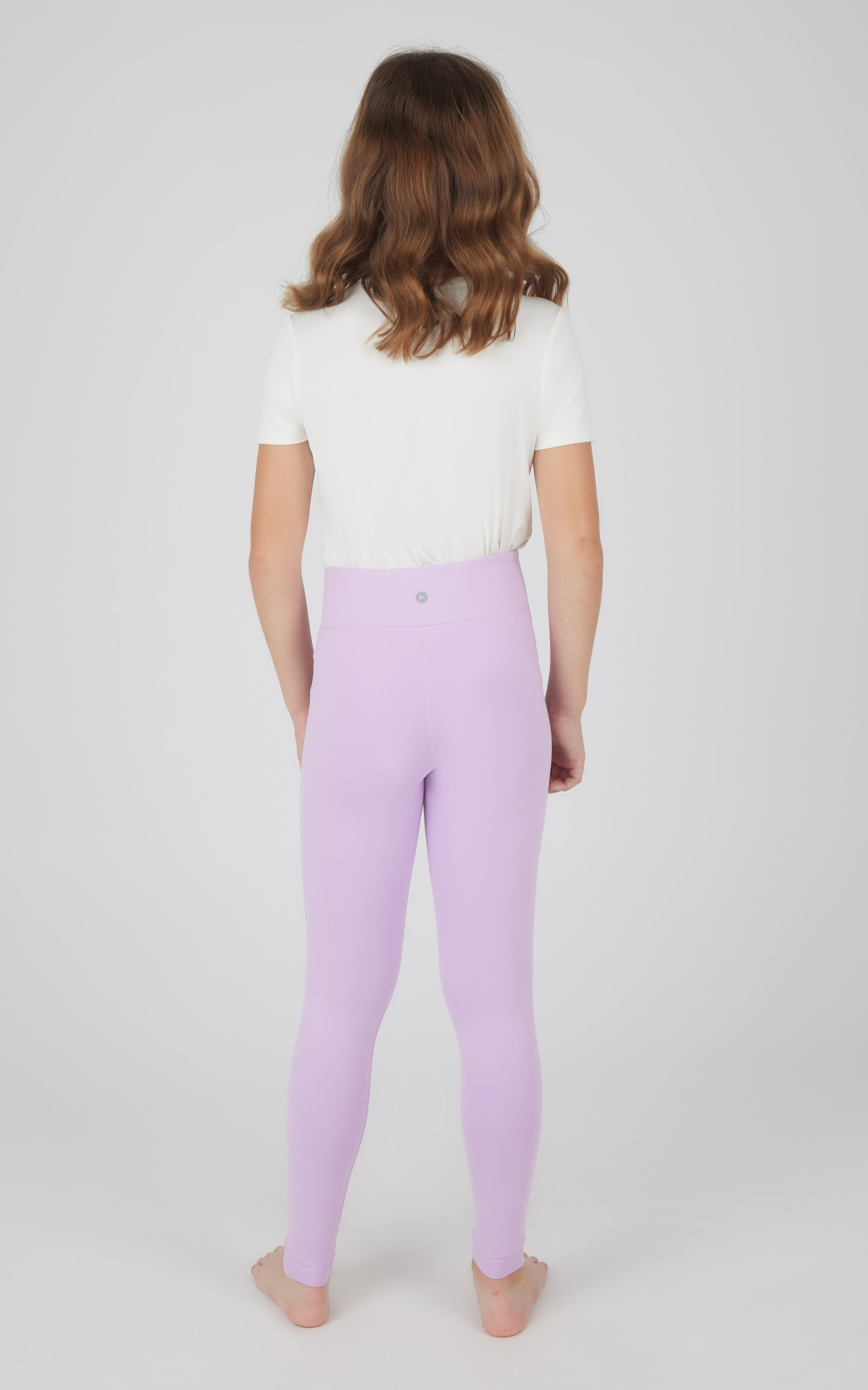 Girls 2 PK Lux Crossover Legging + 6" Bike Short