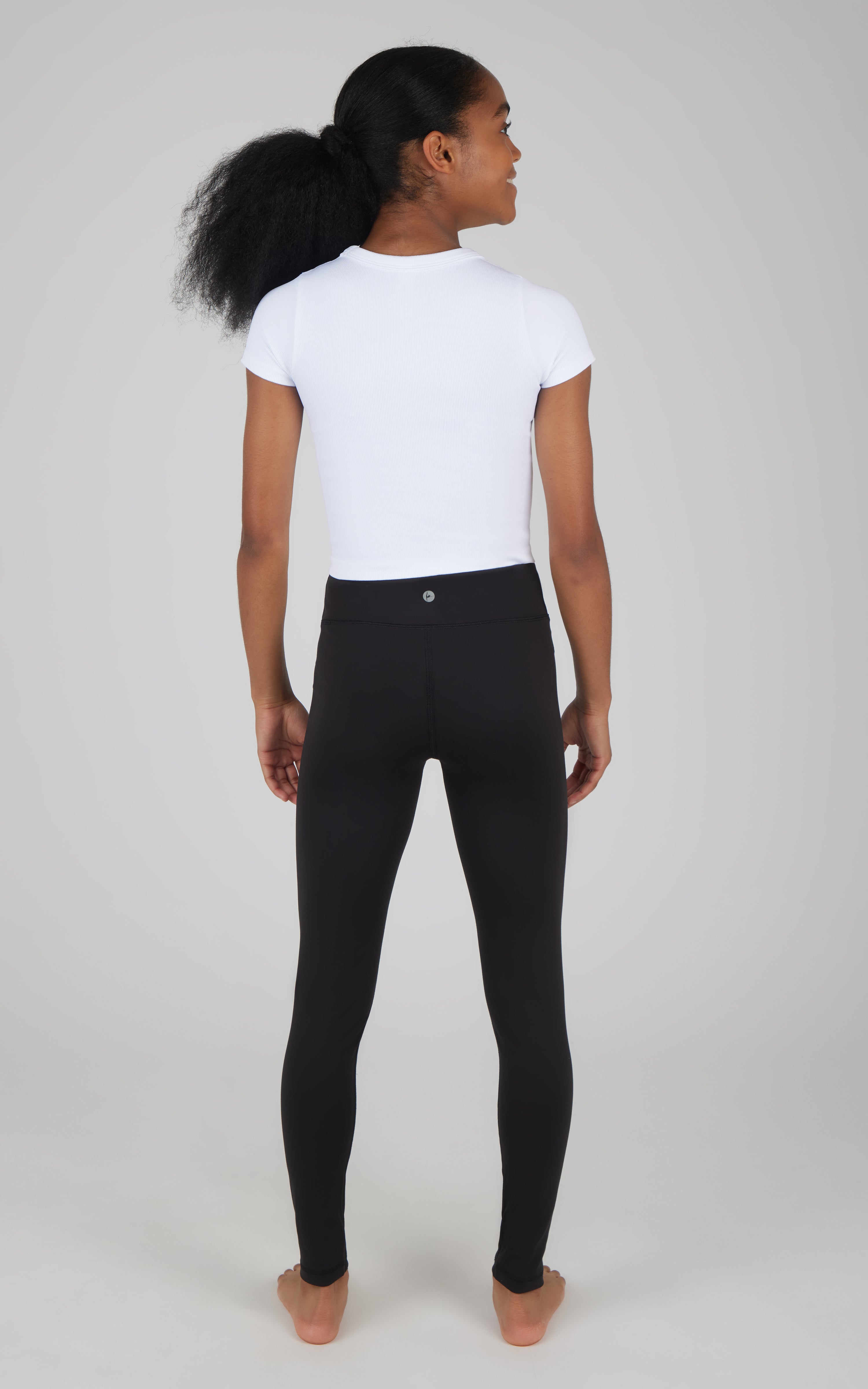 Girls 2 PK Crossover and Everyday Legging - 90 Degree by Reflex