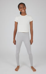 Girls 2 PK Crossover and Everyday Legging - 90 Degree by Reflex