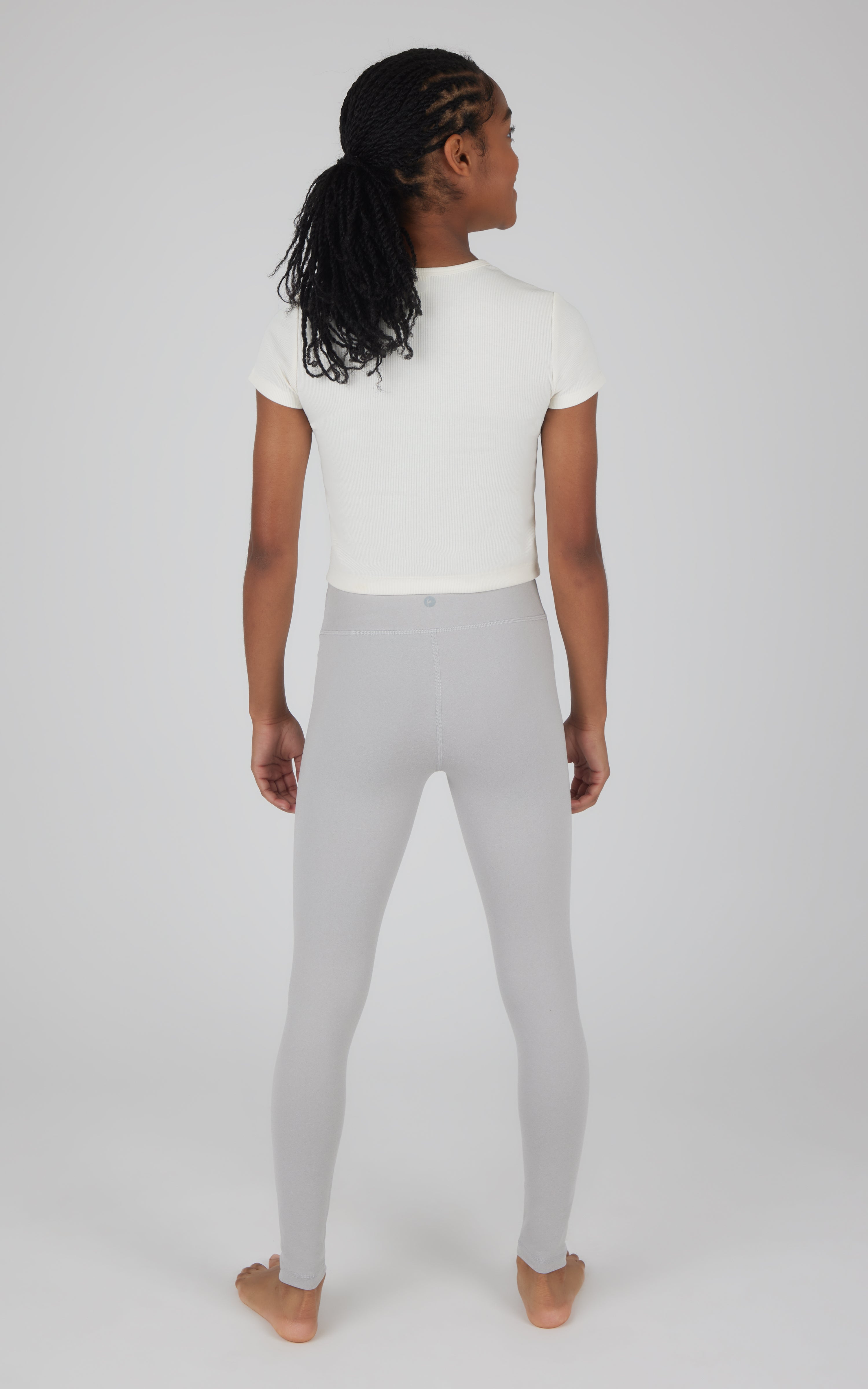 Girls 2 PK Crossover and Everyday Legging - 90 Degree by Reflex