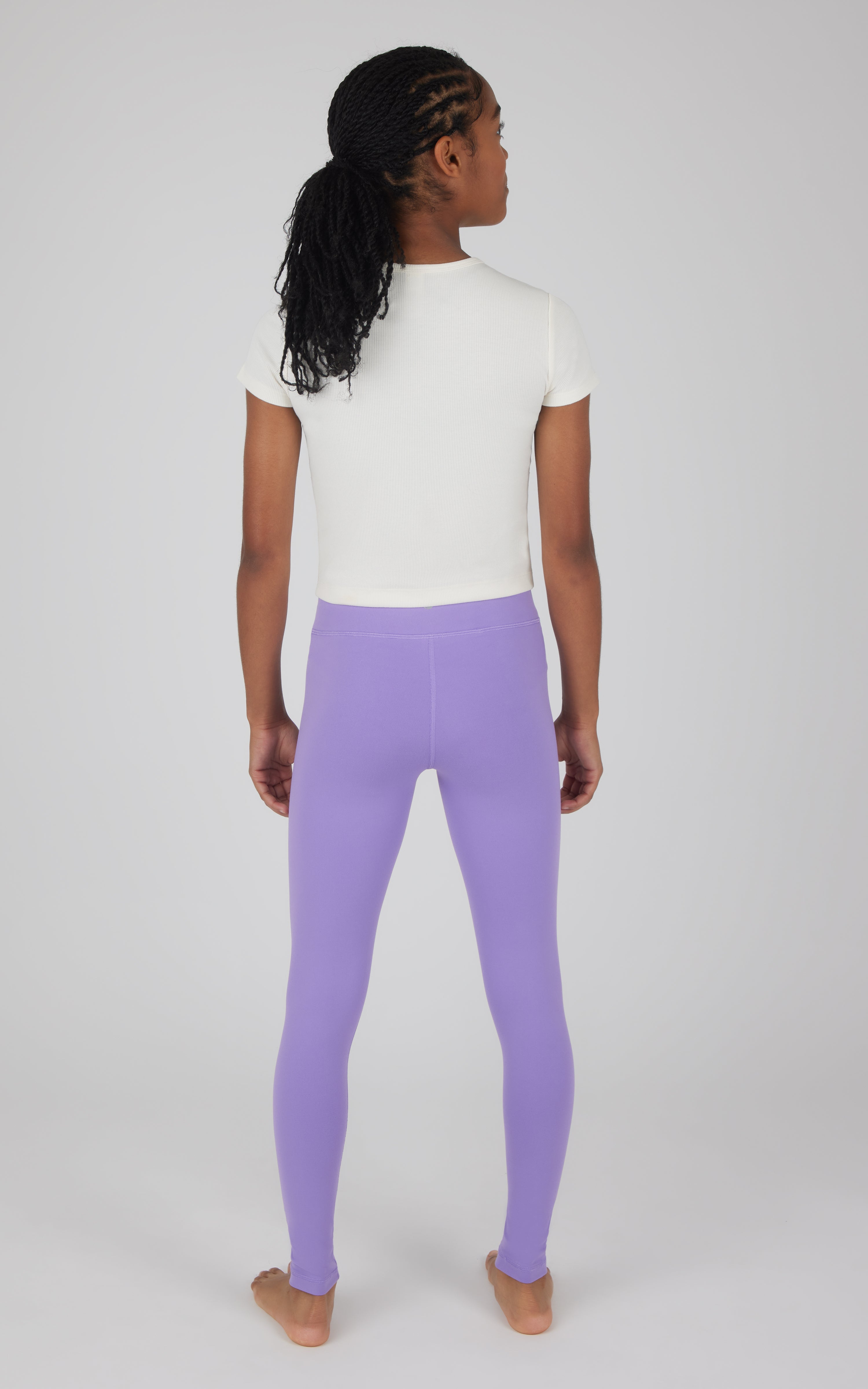 Girls 2 PK Crossover and Everyday Legging - 90 Degree by Reflex