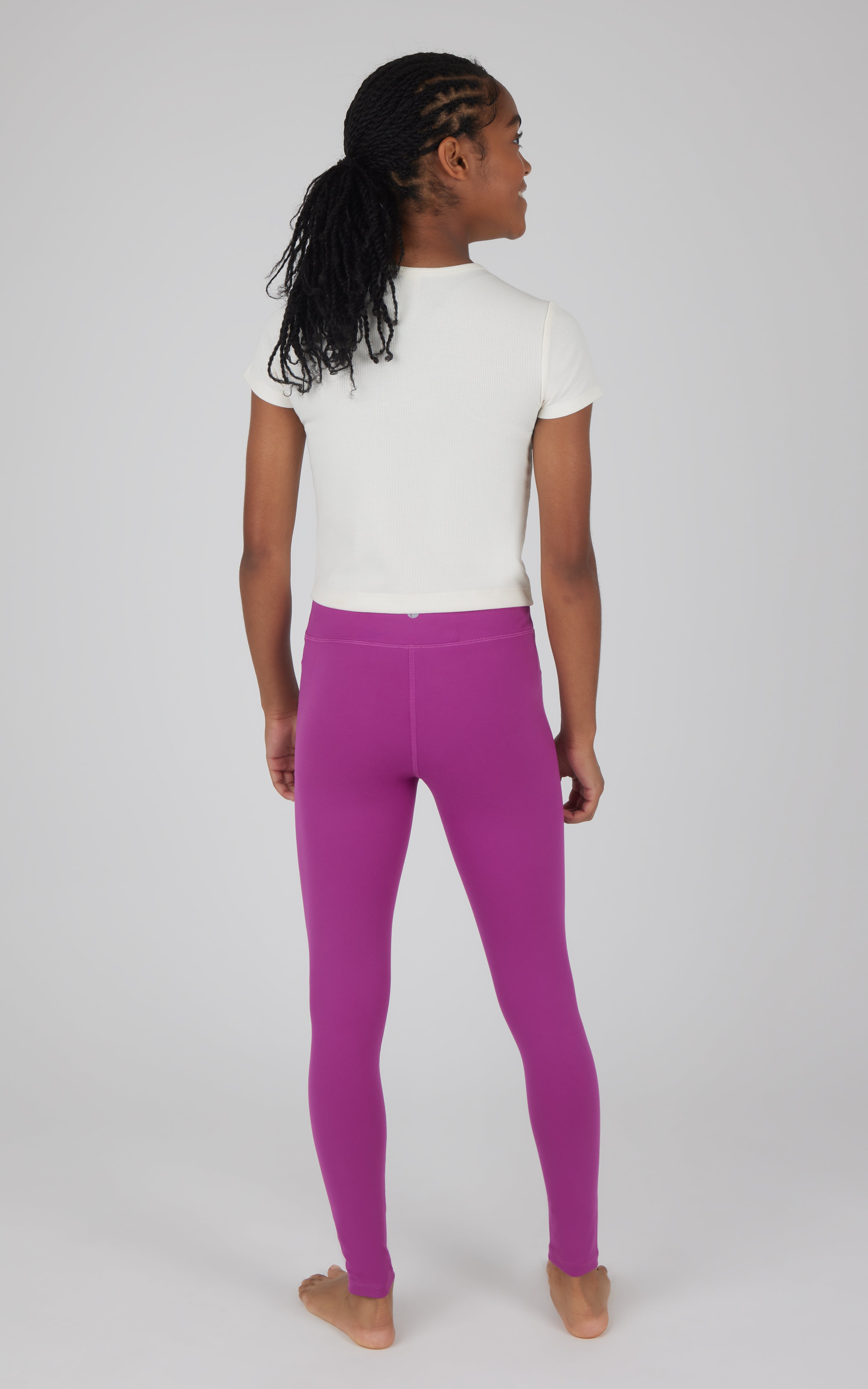 Girls 2 PK Crossover and Everyday Legging - 90 Degree by Reflex