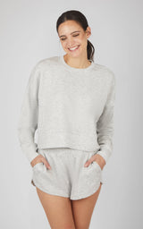 Softlite Pullover Sweatshirt and Short Set