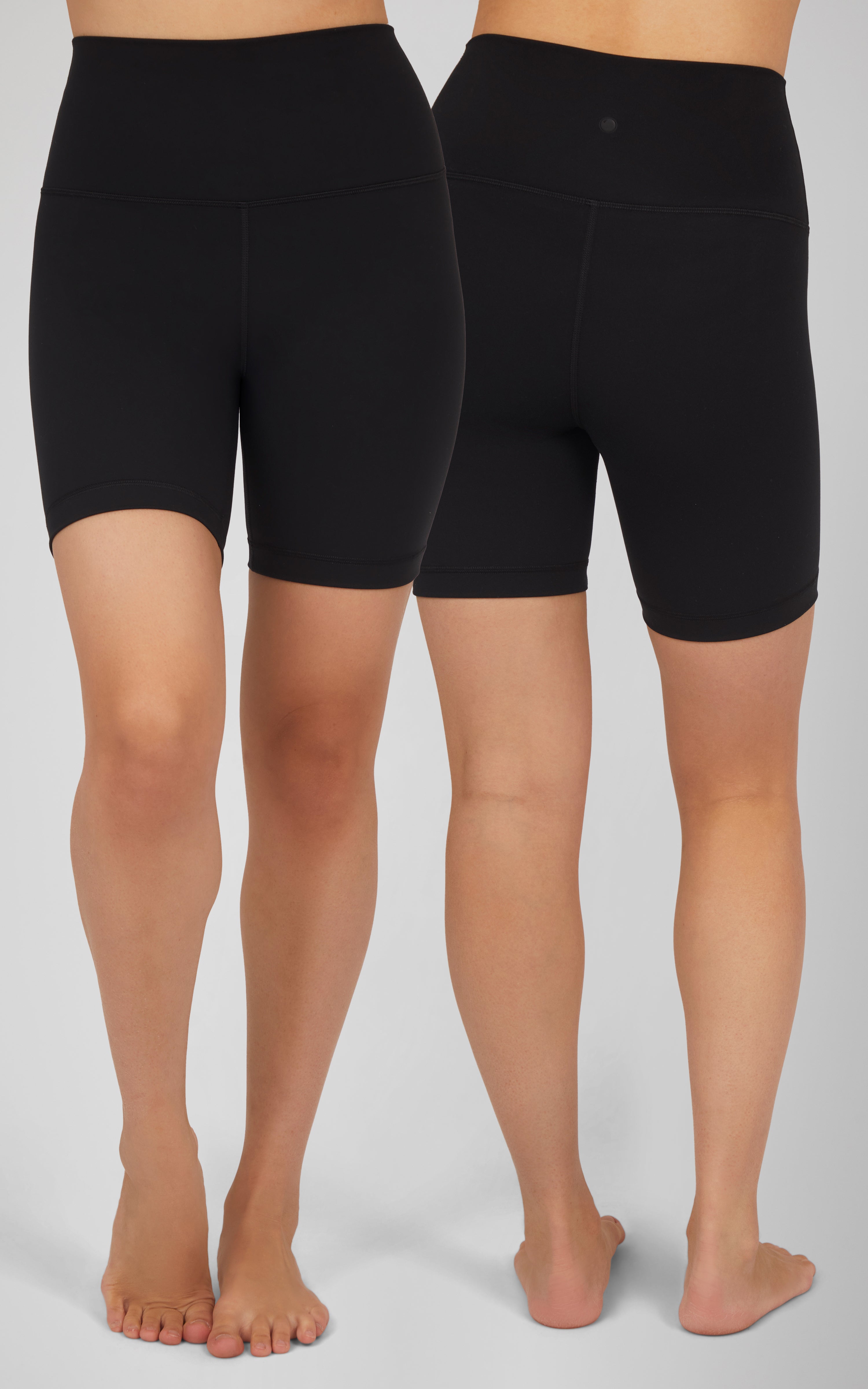 2 Pack Lux Crosstown High Twist Front Waist 7" Bike Short and Lux Everyday 7" Bike Short