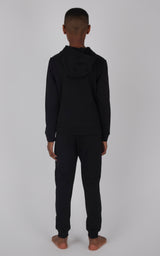 2 PC Boys Brushed Terry Pullover Hoodie+ Jogger Set - 90 Degree by Reflex