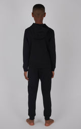 2 PC Boys Brushed Terry Pullover Hoodie+ Jogger Set