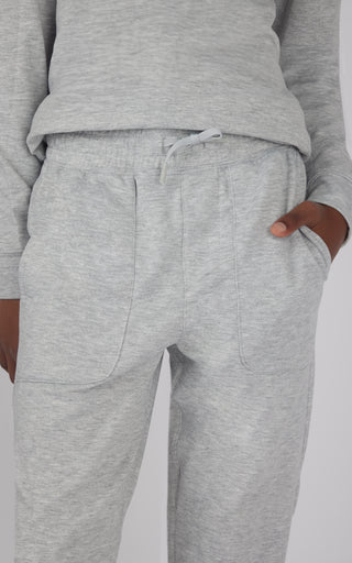 2 PC Boys Brushed Terry Pullover Hoodie+ Jogger Set
