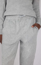 2 PC Boys Brushed Terry Pullover Hoodie+ Jogger Set