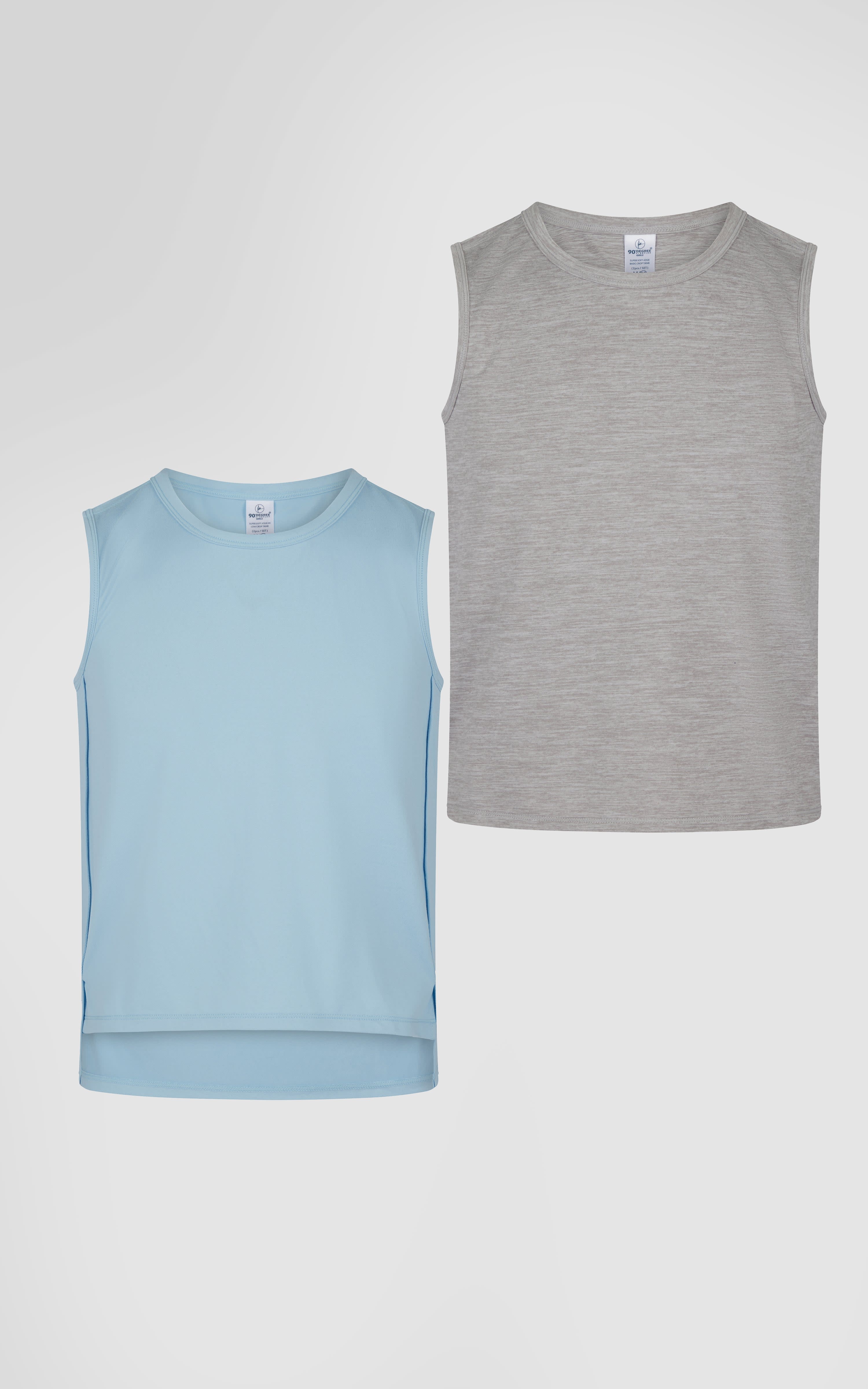 Girls 2PK Cropped Tank - 90 Degree by Reflex