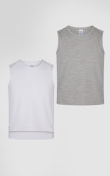Girls 2PK Cropped Tank - 90 Degree by Reflex