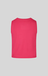 Girls 2 PK Twist Tank and Crew Neck Tank Top