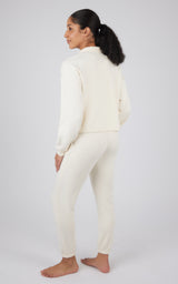 Softlite Half Zip Pullover and Jogger Set - Our Linen Story - 90 Degree by Reflex