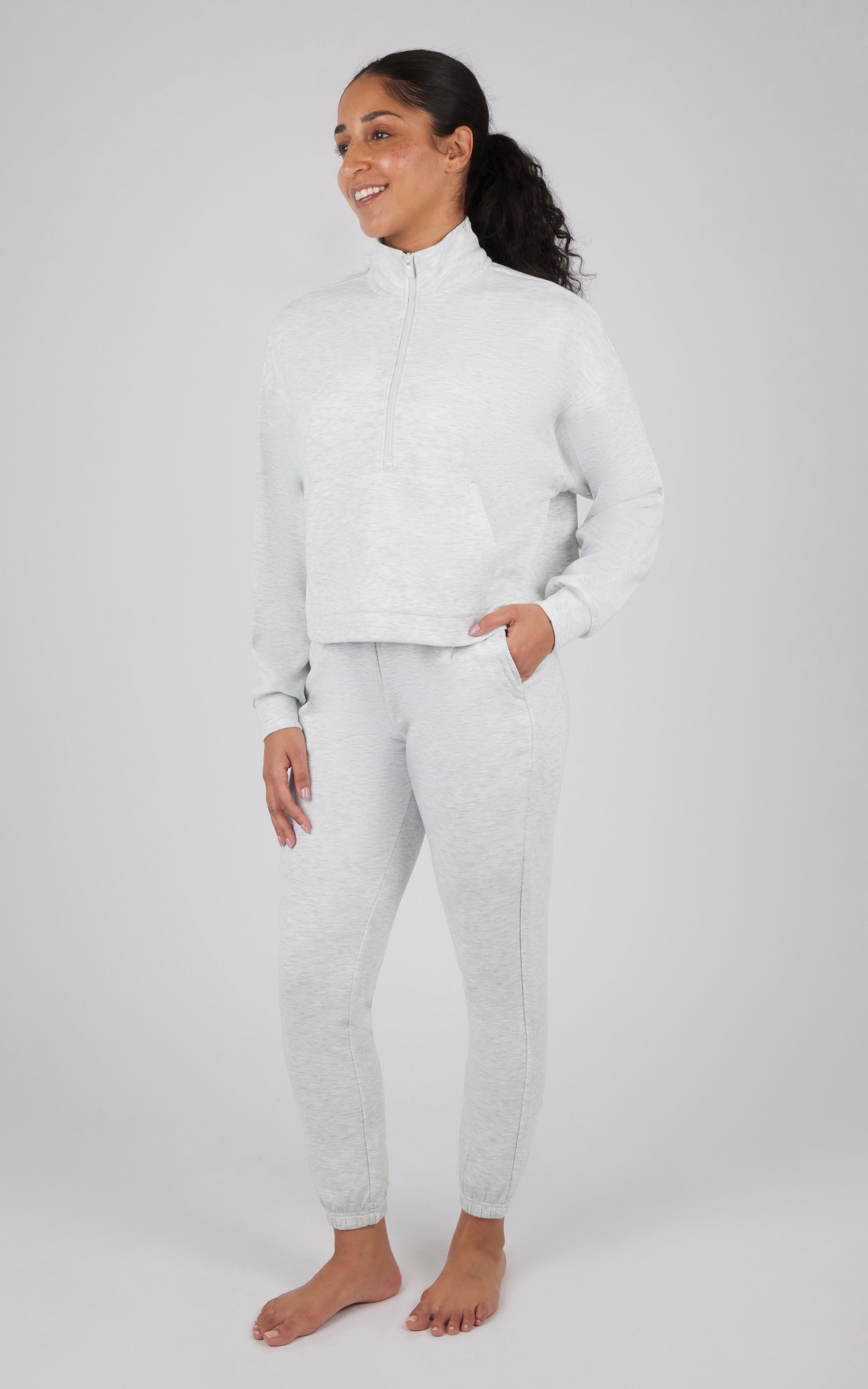 Scuba Nadia Half Zip Pullover and Scuba Taylor Jogger Set