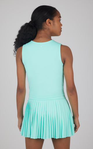 Girls 2 PC Lux Tank + Skort Set