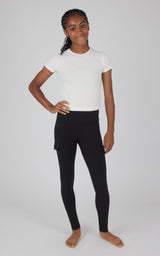 Girls 2 PK Interlock Everyday Cargo and Basic Legging