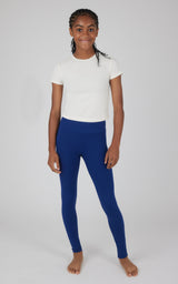 Girls 2 PK Interlock Everyday Cargo and Basic Legging - 90 Degree by Reflex