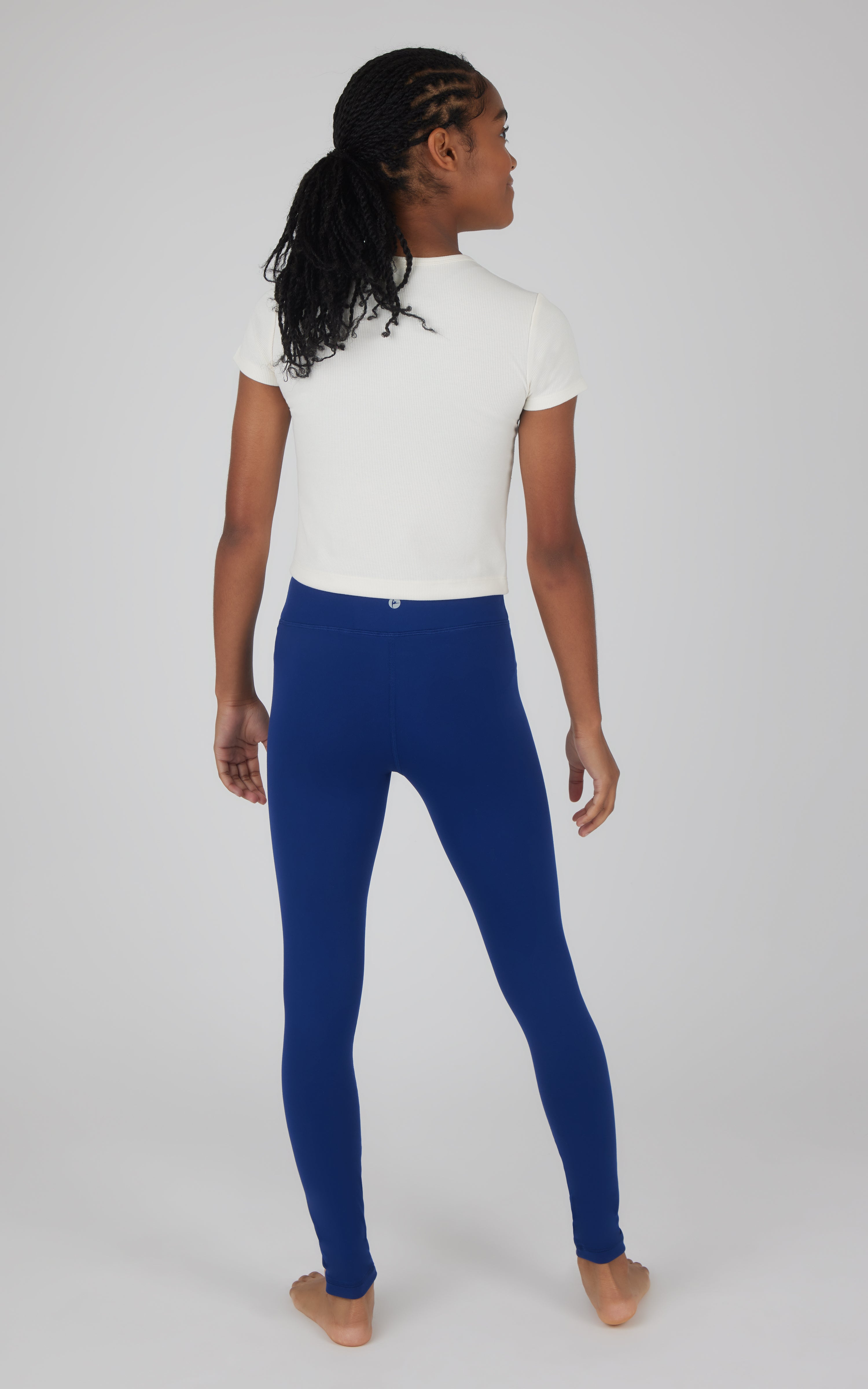 Girls 2 PK Interlock Everyday Cargo and Basic Legging