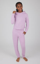 Girls 2 PC Terry Brushed Hoodie and Jogger