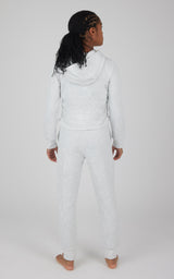 Girls 2 PC Terry Brushed Hoodie and Jogger - 90 Degree by Reflex