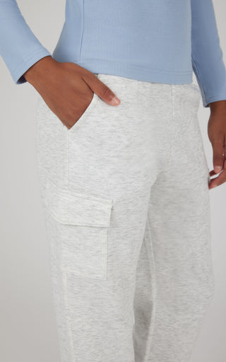 Girls Heavenly Rib Serene Full Length Crew - 90 Degree by Reflex