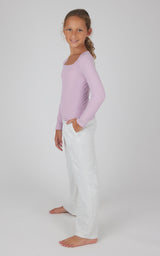 Girls Heavenly Rib School's Out Square Neck Top and Pant