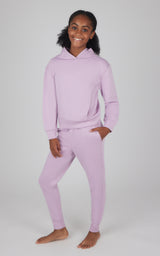 Girls 2 PC Pullover Hoodie + Jogger Set - 90 Degree by Reflex