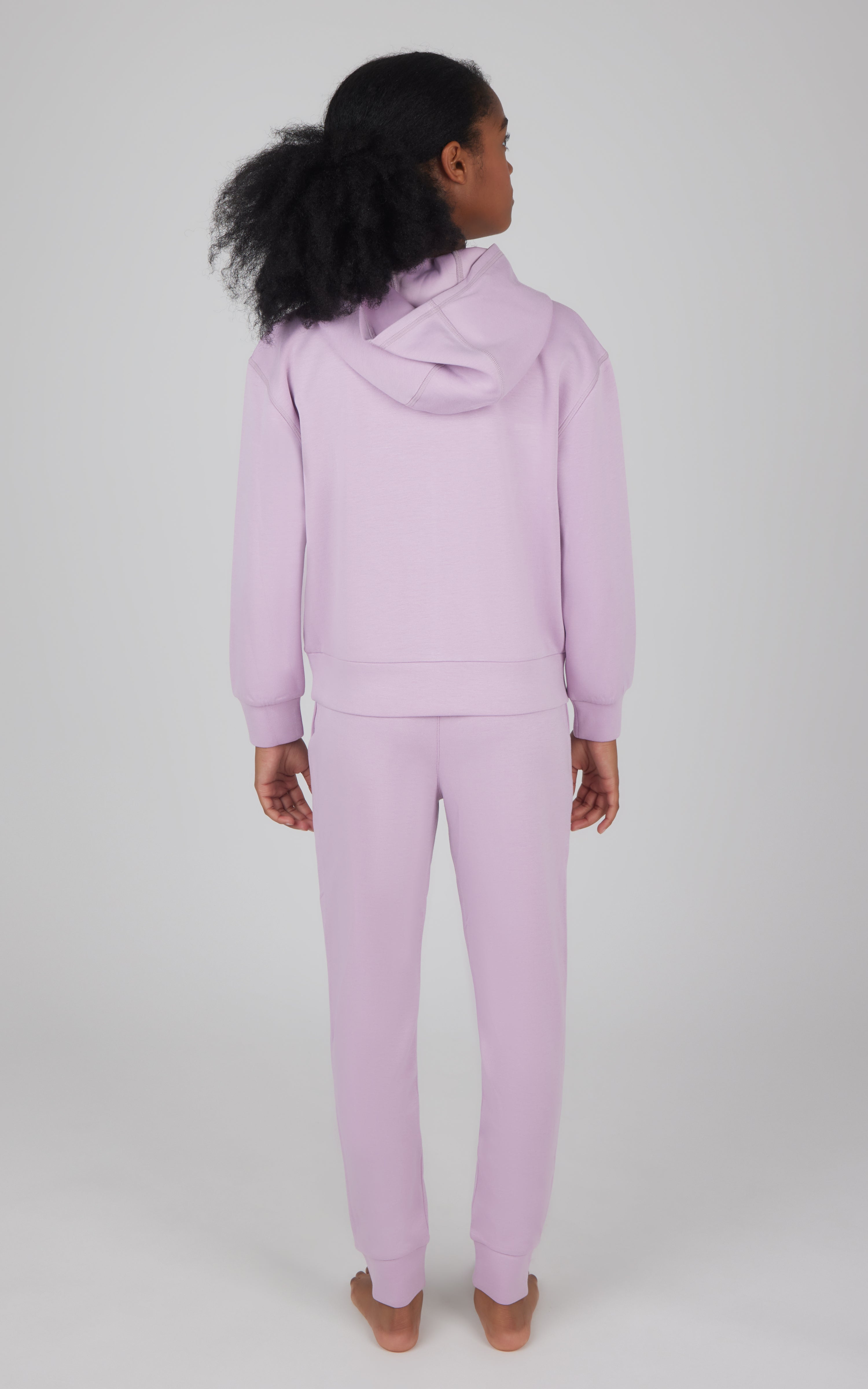 Girls 2 PC Pullover Hoodie + Jogger Set - 90 Degree by Reflex