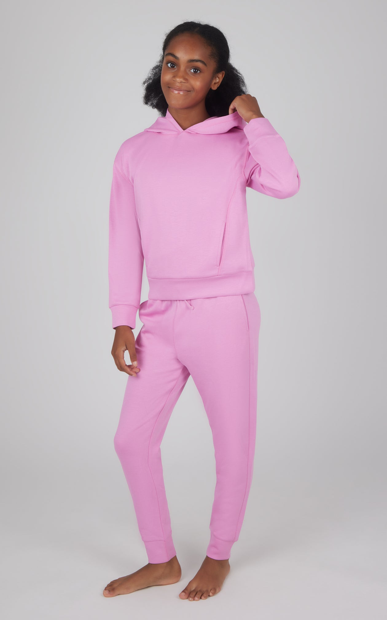 Girl Piece Hoodie Set Teen Sweat Suit Girls' 2-Piece Sweatsuit