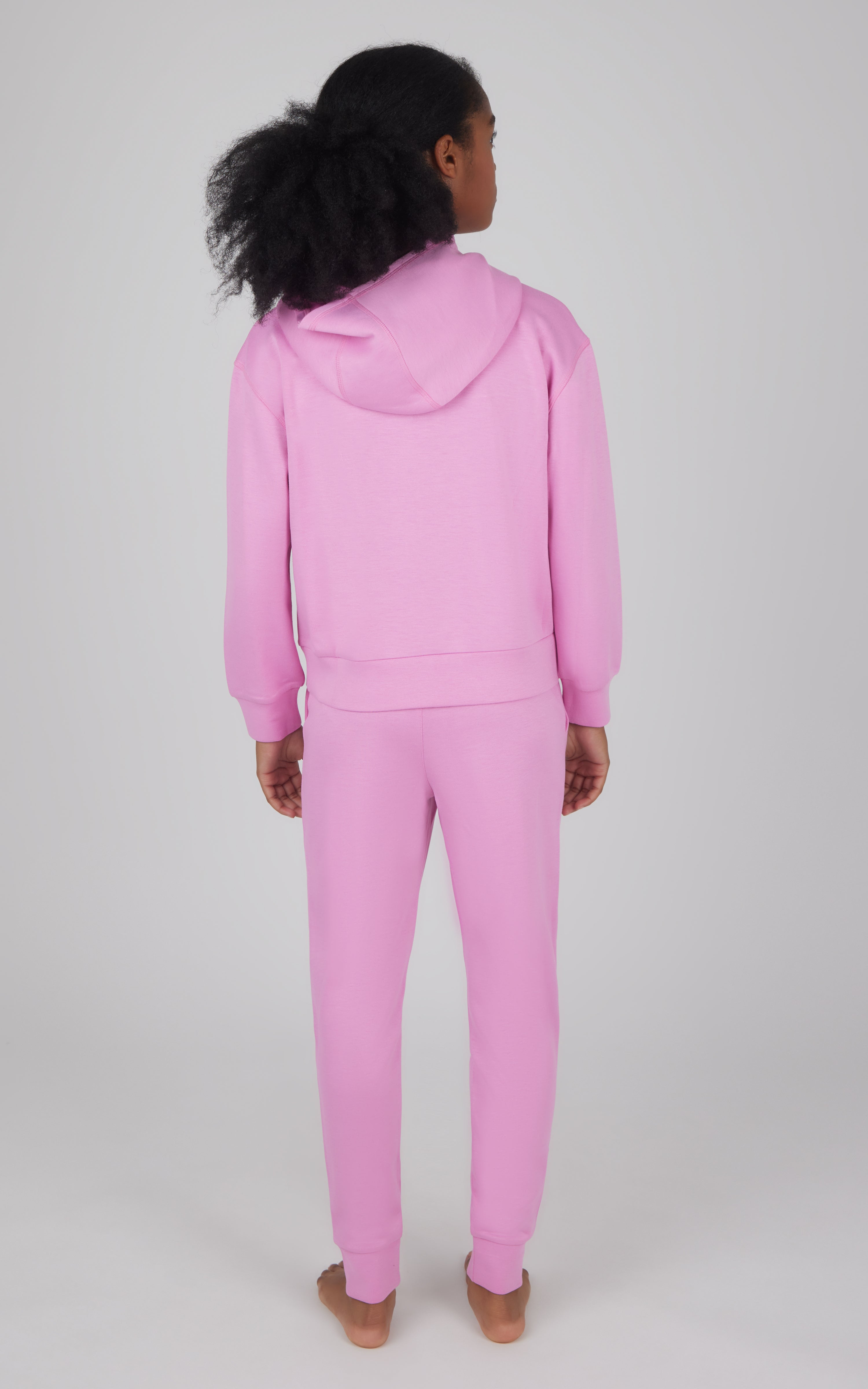 Girls 2 PC Pullover Hoodie + Jogger Set - 90 Degree by Reflex