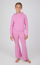 Girls 2 PC Hoodie and Flared Leg Pant - 90 Degree by Reflex