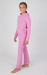 Girls 2 PC Hoodie and Flared Leg Pant - 90 Degree by Reflex