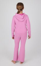 Girls 2 PC Hoodie and Flared Leg Pant - 90 Degree by Reflex