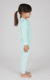 Toddler 2 PC Velour Ruffle Sweatshirt and Jogger